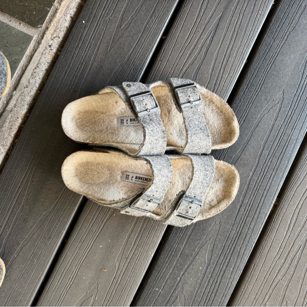 Birkenstock Women's Arizona wool felt sandals